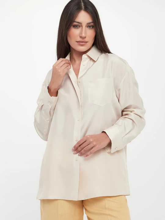 Zdjęcie produktu Bluzka damska jedwabna Ebbri WEEKEND MAX MARA