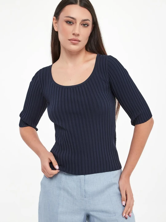 Zdjęcie produktu Bluzka damska prążkowana Guglia WEEKEND MAX MARA