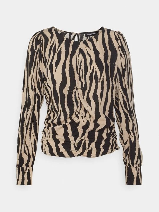 Zdjęcie produktu Bluzka Desigual wielbłądzi