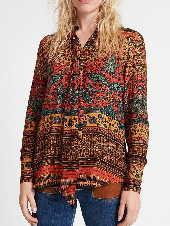 Zdjęcie produktu Bluzka Desigual ciemnoczerwony