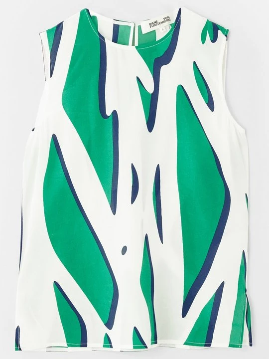 Zdjęcie produktu Bluzka Diane Von Furstenberg zielony
