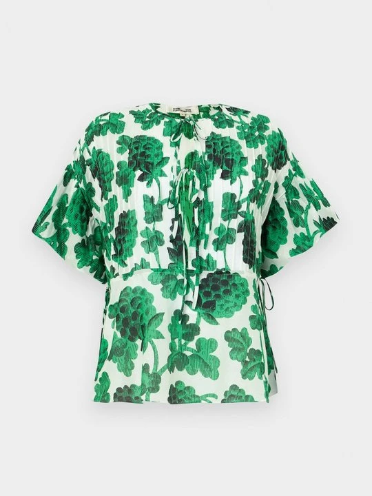 Zdjęcie produktu Bluzka Diane Von Furstenberg zielony