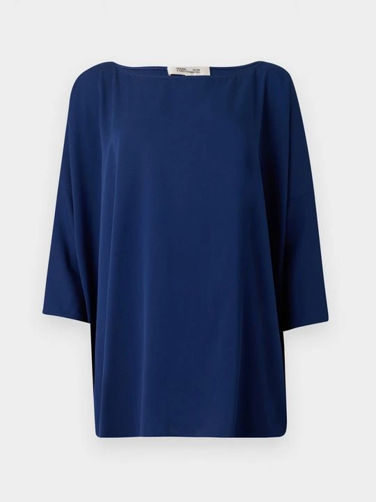 Zdjęcie produktu Bluzka Diane Von Furstenberg granatowy