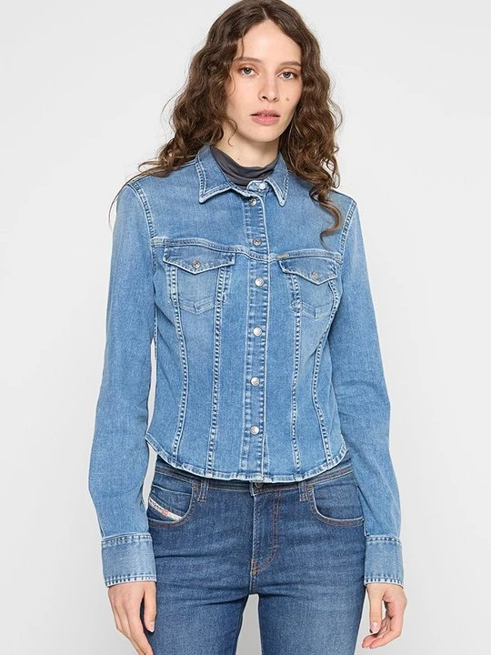 Zdjęcie produktu Bluzka Diesel niebieski denim