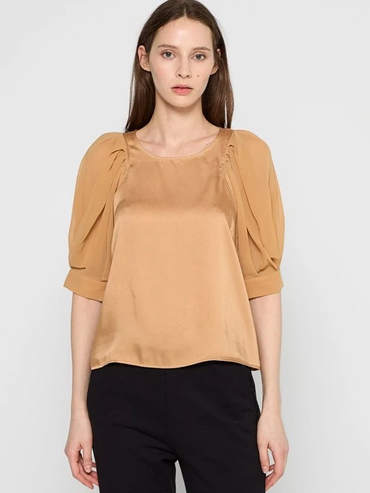 Zdjęcie produktu Bluzka DKNY brązowy