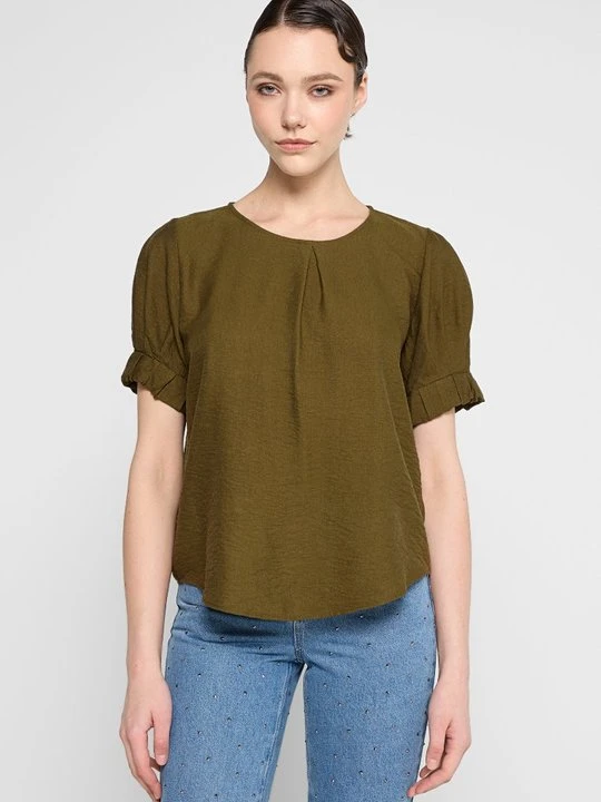 Zdjęcie produktu Bluzka DKNY oliwkowy