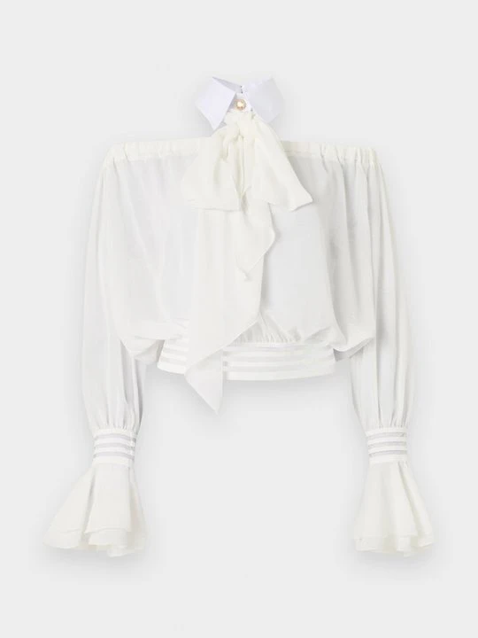 Zdjęcie produktu Bluzka Elisabetta Franchi biały