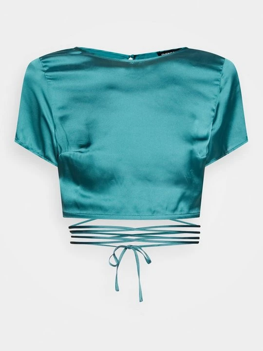 Zdjęcie produktu Bluzka Even&Odd By Zalando ciemnozielony