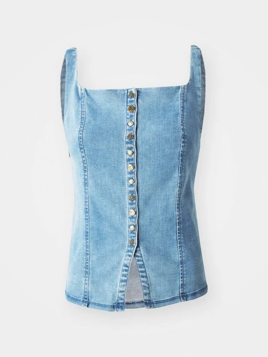 Zdjęcie produktu Bluzka Free People niebieski denim