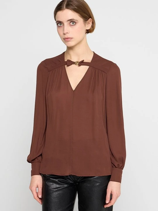 Zdjęcie produktu Bluzka Gaudi ciemnobrązowy