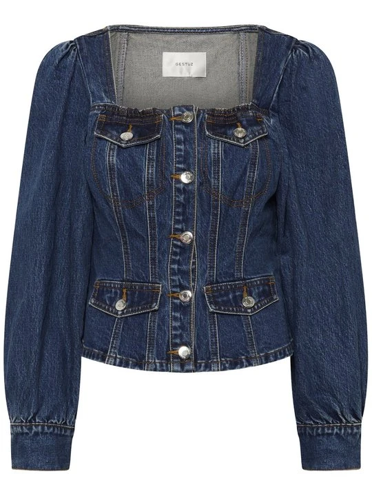 Zdjęcie produktu Bluzka Gestuz niebieski denim