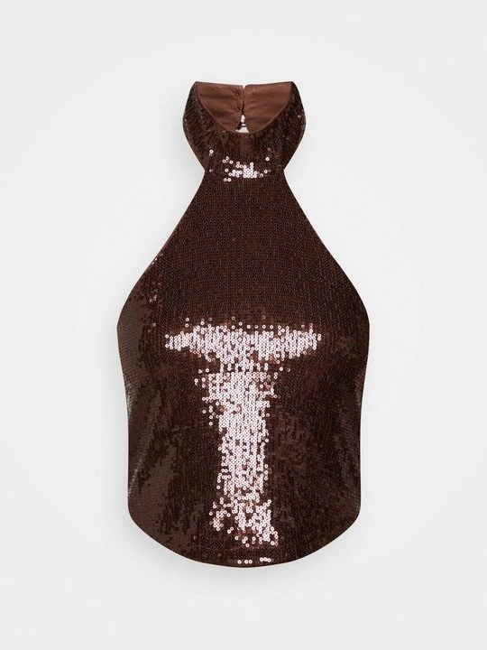 Zdjęcie produktu Bluzka Gina Tricot brązowy