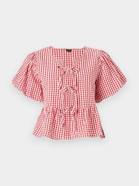 Zdjęcie produktu Bluzka Gina Tricot czerwony