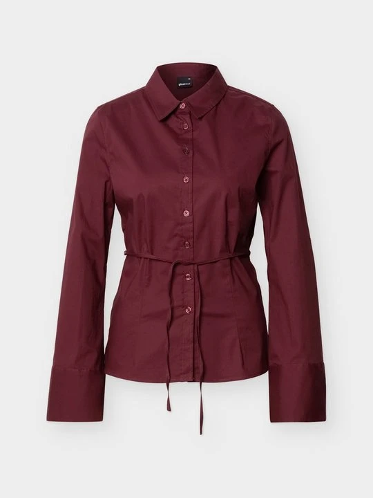 Zdjęcie produktu Bluzka Gina Tricot ciemnoczerwony
