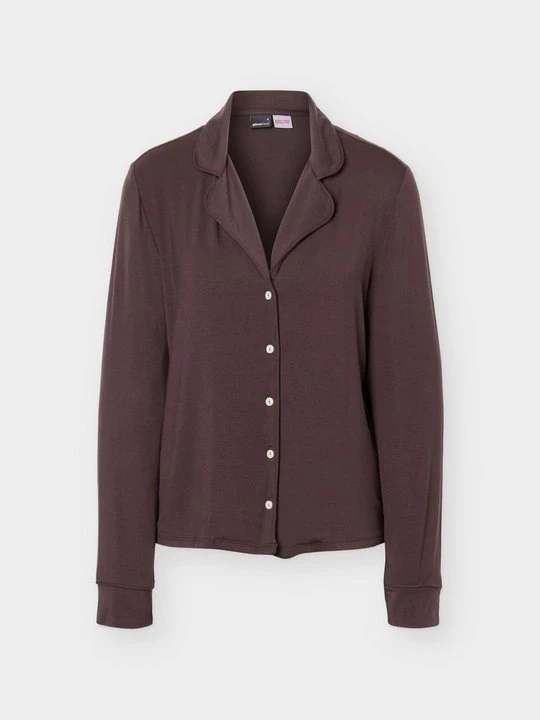 Zdjęcie produktu Bluzka Gina Tricot ciemnobrązowy