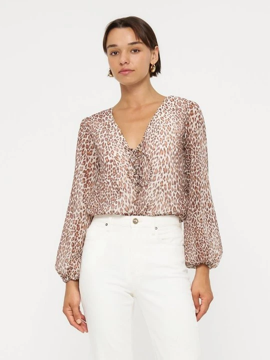 Zdjęcie produktu Bluzka Guess brązowy