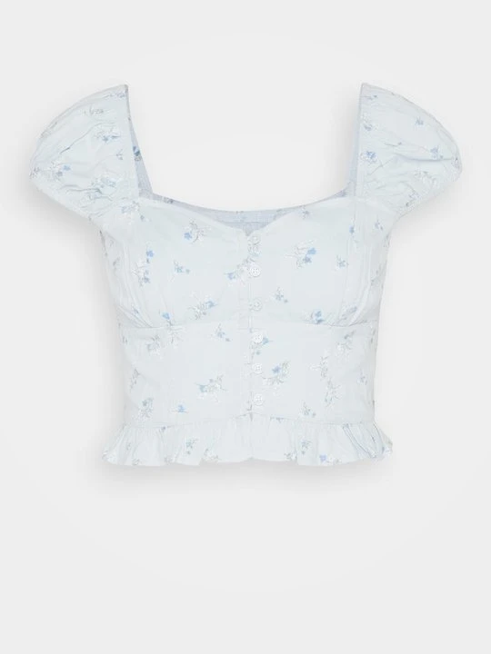 Zdjęcie produktu Bluzka Hollister Co. niebieski