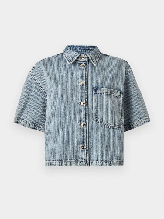 Zdjęcie produktu Bluzka Hugo niebieski denim