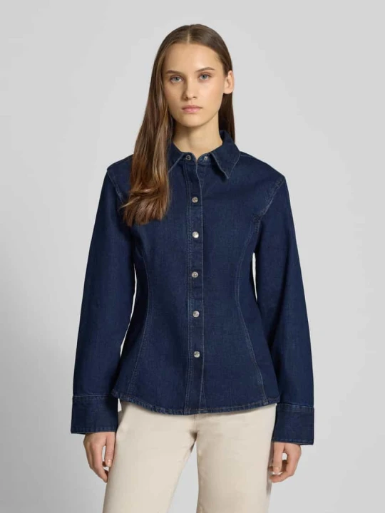 Zdjęcie produktu Koszulka dżinsowa krój regular fit model 'Classic' Calvin Klein Jeans Jeansowy niebieski