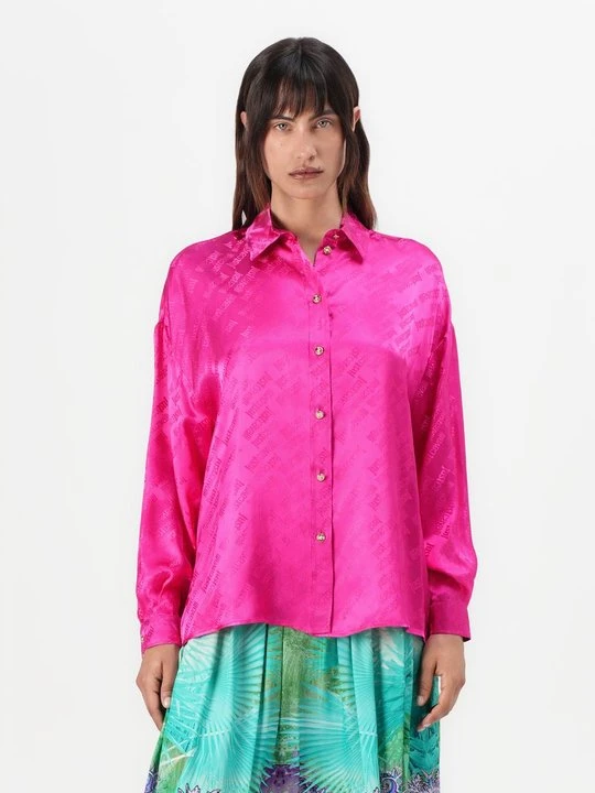 Zdjęcie produktu Bluzka Just Cavalli różowy neon