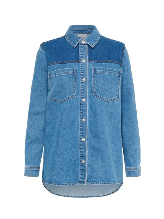 Zdjęcie produktu Bluzka Kaffe jasnoniebieski denim