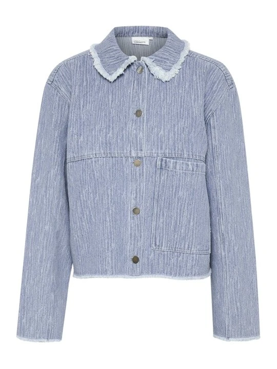 Zdjęcie produktu Bluzka Karen by Simonsen niebieski denim