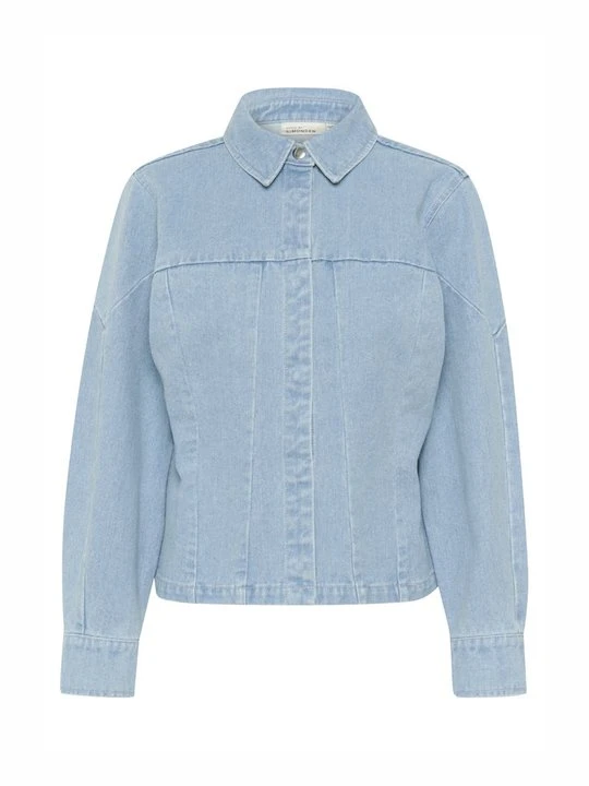 Zdjęcie produktu Bluzka Karen by Simonsen jasnoniebieski denim