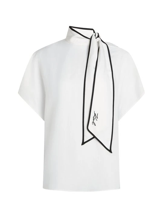Zdjęcie produktu Bluzka KARL LAGERFELD mleczny