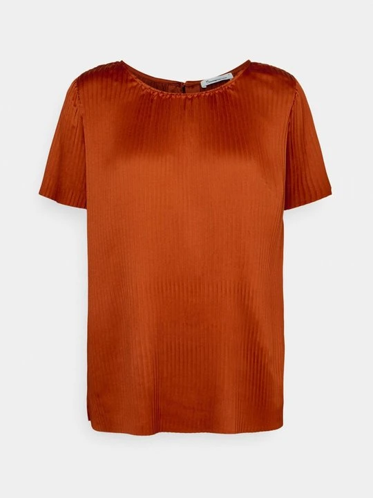 Zdjęcie produktu Bluzka KnowledgeCotton Apparel czerwony