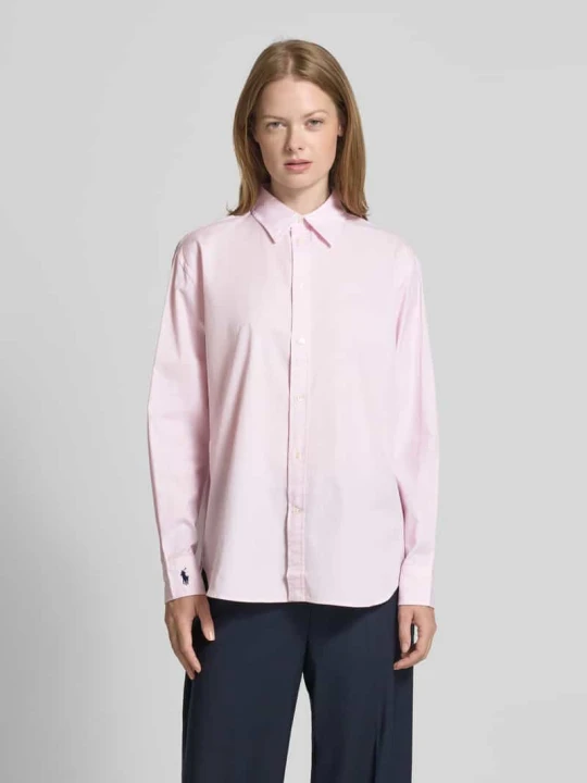 Zdjęcie produktu Bluzka koszulowa z listwą guzikową Polo Ralph Lauren Różowawy