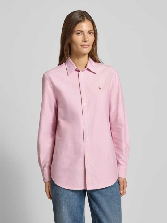 Zdjęcie produktu Bluzka koszulowa z listwą guzikową Polo Ralph Lauren Różowy