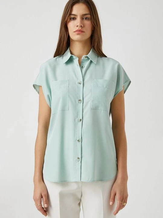Zdjęcie produktu Bluzka KOTON ciemnozielony