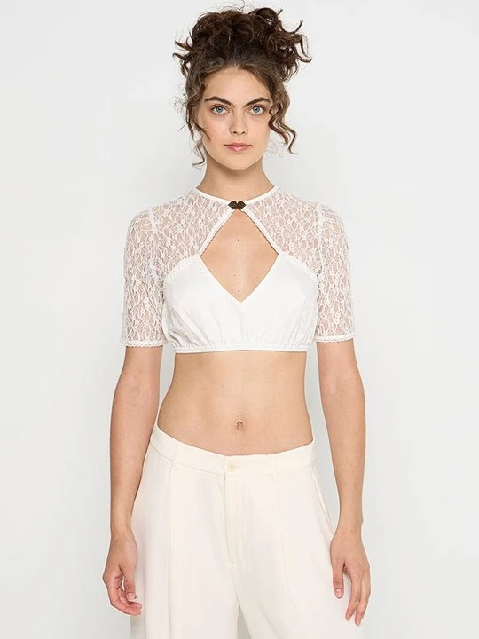 Zdjęcie produktu Bluzka Krüger Dirndl mleczny