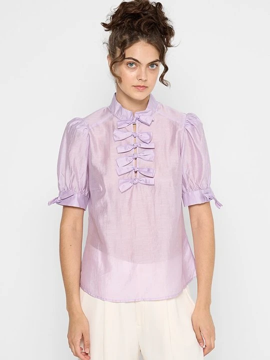 Zdjęcie produktu Bluzka Krüger Dirndl liliowy