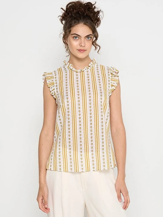 Zdjęcie produktu Bluzka Krüger Dirndl żółty