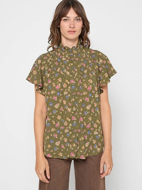 Zdjęcie produktu Bluzka Lauren Ralph Lauren oliwkowy