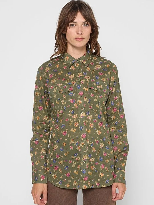 Zdjęcie produktu Bluzka Lauren Ralph Lauren oliwkowy