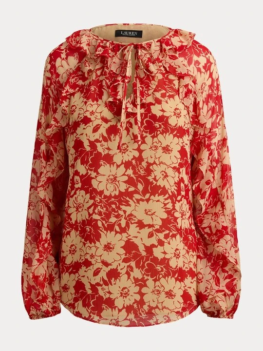 Zdjęcie produktu Bluzka Lauren Ralph Lauren czerwony