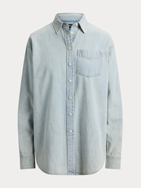 Zdjęcie produktu Bluzka Lauren Ralph Lauren jasnoniebieski denim