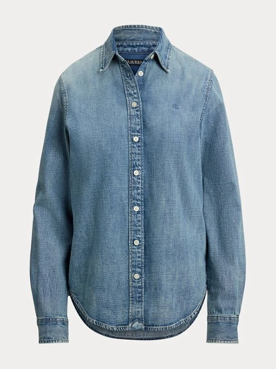 Zdjęcie produktu Bluzka Lauren Ralph Lauren niebieski denim