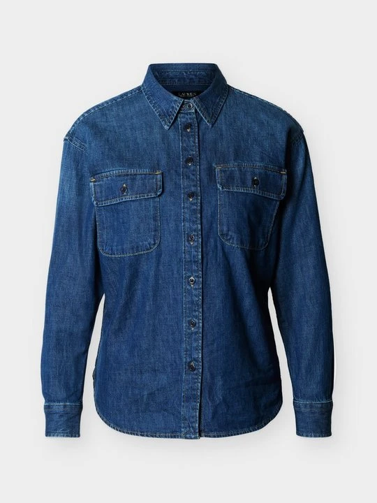 Zdjęcie produktu Bluzka Lauren Ralph Lauren niebieski denim