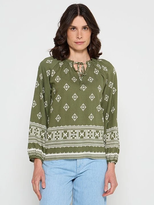 Zdjęcie produktu Bluzka Le Jardin du Lin khaki