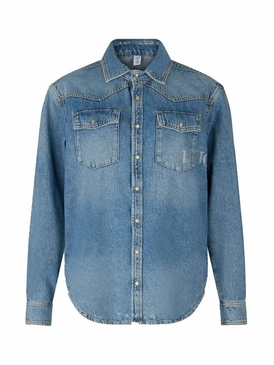 Zdjęcie produktu Bluzka Liu Jo niebieski denim