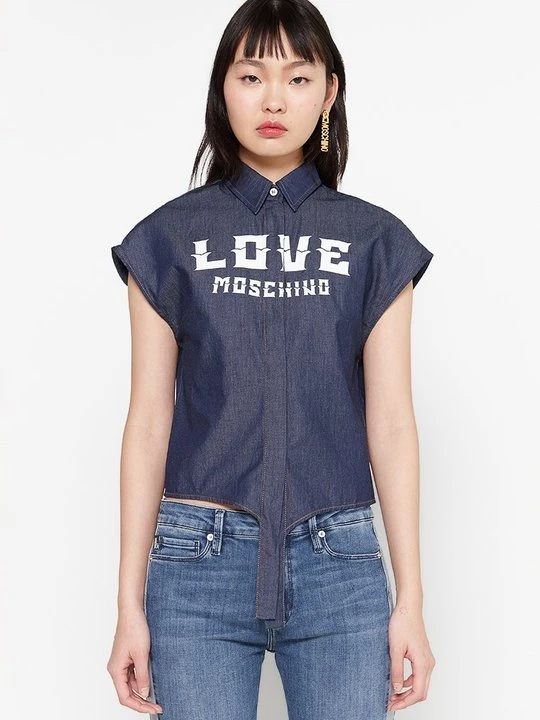 Zdjęcie produktu Bluzka LOVE MOSCHINO granatowy