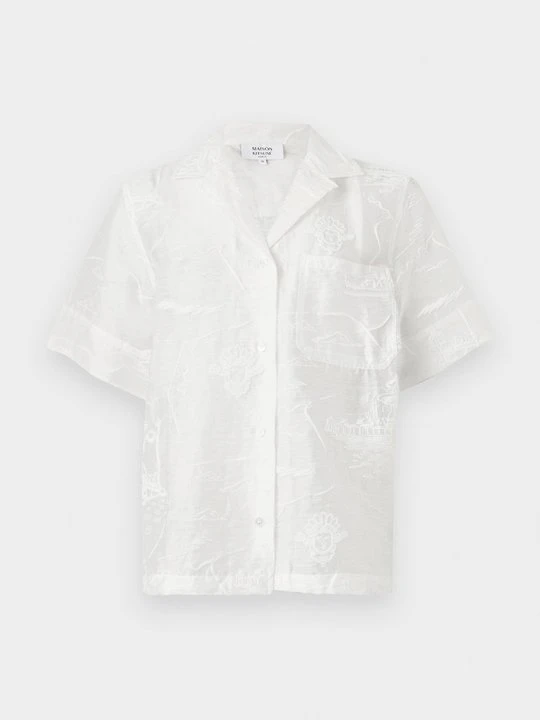 Zdjęcie produktu Bluzka Maison Kitsuné biały
