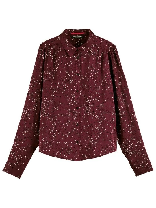 Zdjęcie produktu Bluzka Maison Scotch bordowy