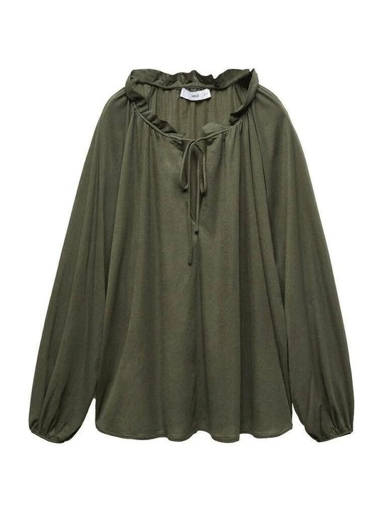 Zdjęcie produktu Bluzka Mango khaki