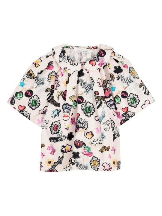 Zdjęcie produktu Bluzka MARC JACOBS KIDS jasnoróżowy