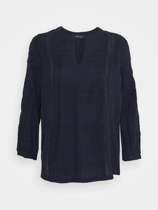 Zdjęcie produktu Bluzka Marks & Spencer granatowy