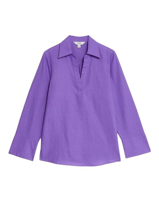 Zdjęcie produktu Bluzka Marks & Spencer fioletowy